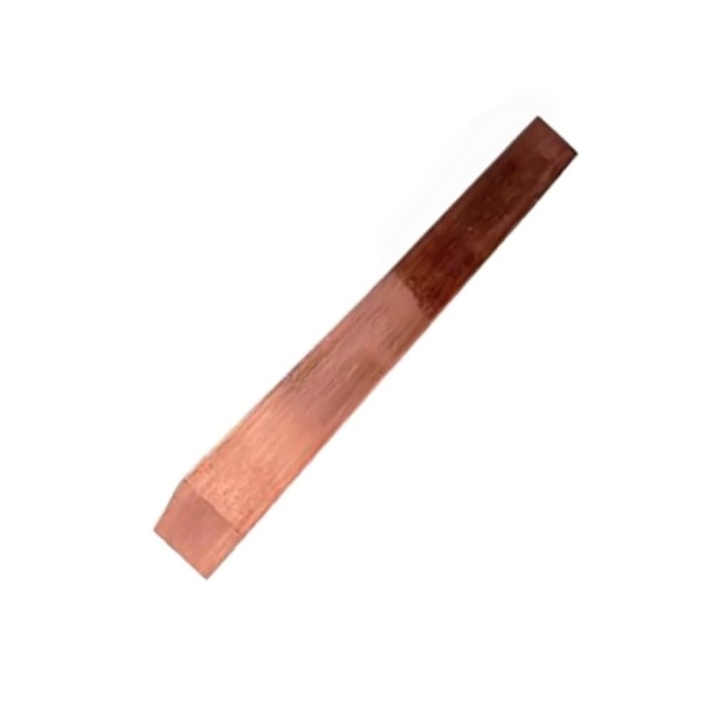 Płaski pręt z czystej miedzi, Płaski pręt T2 z czerwonej miedzi, wiele rozmiarów, długość 500 mm(5x12x500mm)