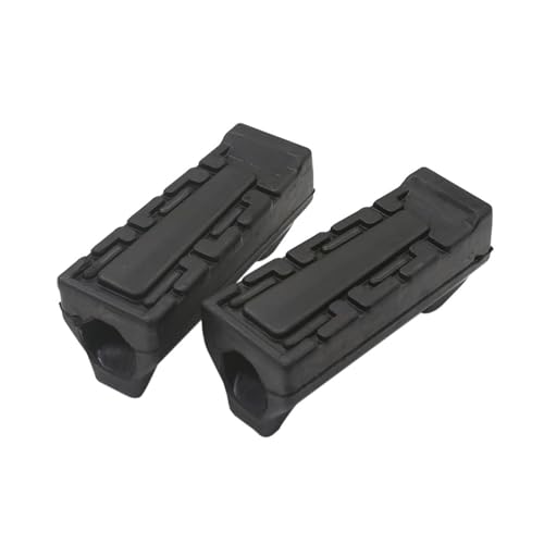 Repose-pieds caoutchouc YBR125 JYM125 atténue vibrations cadre moto