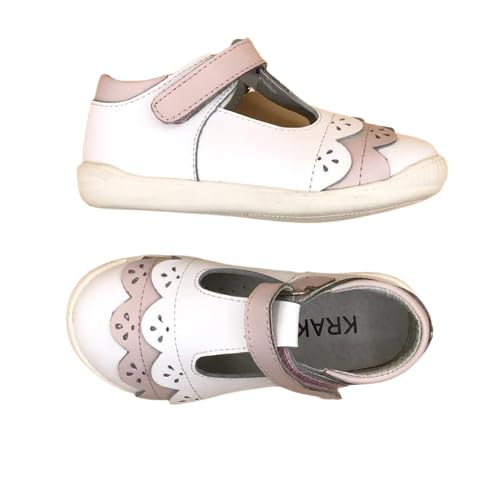 KRAKKI Synthetic Leather Unisex Toddlers Stylish Ballerinas (3-3.5 Years_White) (B0CG8Z6QCS) Amazon Price History, Amazon Price Tracker
