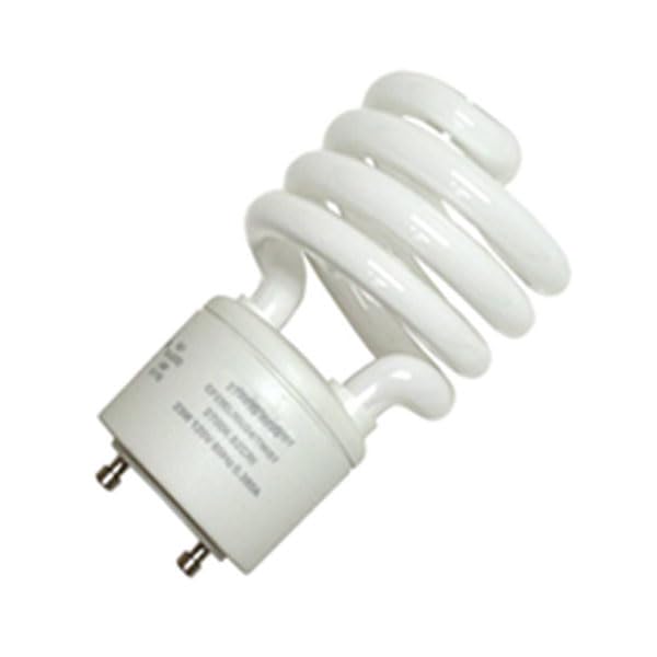 Replacement for Sylvania 29172, CF23EL/GU24/827/RP, Twist and Lock Base, Spiral Compact Fluorescent Light Bulb (4 Pack)