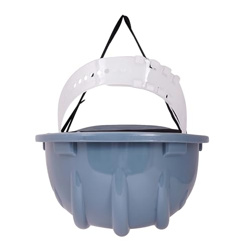 Image of Aktion AK H11 GRY Safety Helmets Nape Type, IS 2925:1984 Color: Grey, Pack of 2