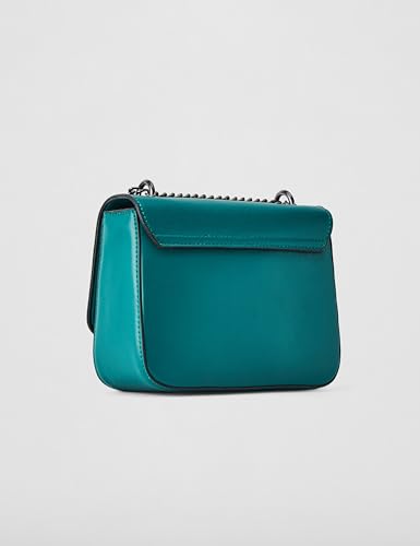 Image of Allen Solly Women Teal colour sling AHBGFRGBS02415 Size-18.5 * 8 * 15.5cm