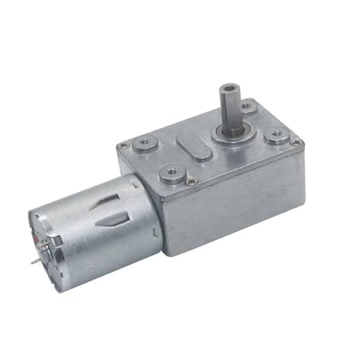 Moteur à engrenage à vis sans fin JGY-370 pour domotique et volet 24V - 4