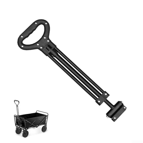 Ersatz-Teleskopstange, universeller klappbarer Wagen-Schiebegriff, perfekte Passform für Wagenwagen, 53,3 cm, 78,9 cm, 78,9 cm, 2,5 cm Länge