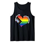 LGBTQ Ally Gay Pride Month Transgender-Queer-Inklusivität Tank Top