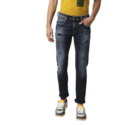 Image of Pepe Jeans Men's Tapered Vapour Fit Low Waist Jeans