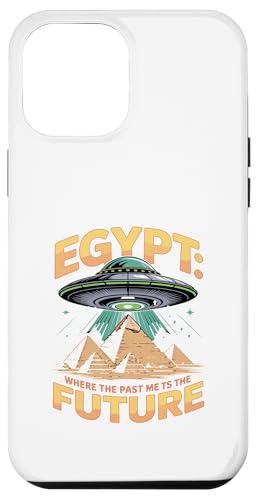 Egipto Donde el Pasado se Encuentra con Las futuras pirámides ovni Carcasa para iPhone 12 Pro MAX