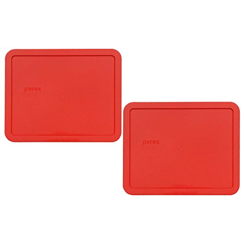 Pyrex 7212-PC 11 Cup Red Storage Lid for Glass Dish (2, Red)