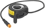 Wjelet Electric Scooter Throttle 130X, 22.2mm Universal Thumb Accelerator for Electric Bike & Scooter, 1-Pack Left/Right Handlebar