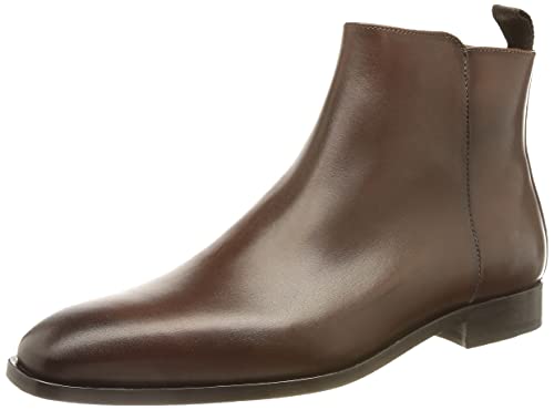 BOSS Lisbon_zipb_bu, Stivali con Cerniera Uomo