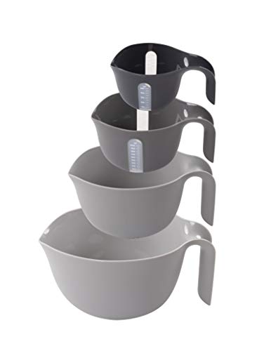 Dexas Ensemble de 4 bols à mélanger durables résistants aux chocs - 2