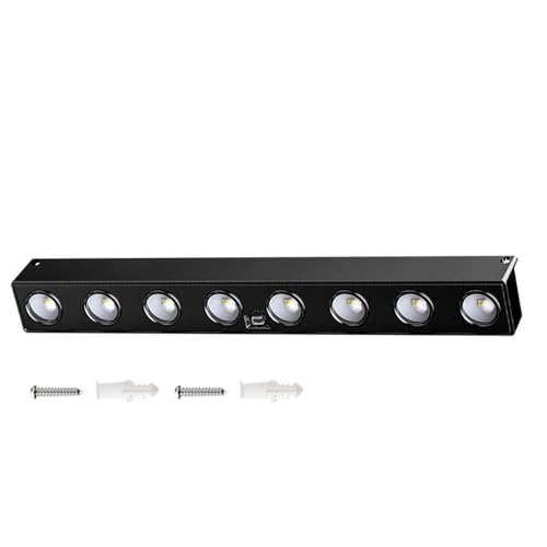 Genérico Lámparas Solares Para Pared Exterior,Luz Solar Para Porche Con Sensor De Movimiento | Foco Impermeable 8 LED Para Jardín Patio Entrada Sendero Y Fachada