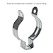 Jeanoko Refrigerant AC Filter Dryer Clip, Universal Wearproof A/C Filter Drier Clamp Lightweight for Car Air Conditioner Parts Accessories Air Dryer Car Dryer