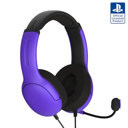 PDP PS5 AIRLITE Wired Headset Ultra Violet