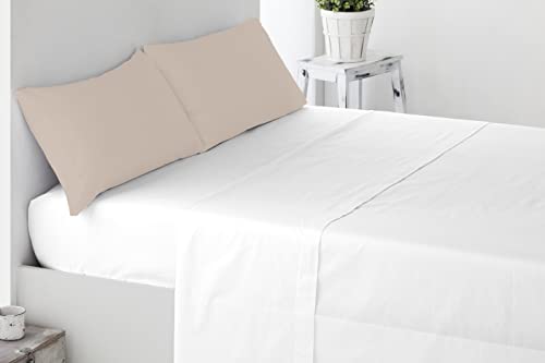 Miracle Home. Pillowcases, 2 pieces, 85 x 45. Bed 150, Beige, 85 x 45. Bed 150. (2 Pack)