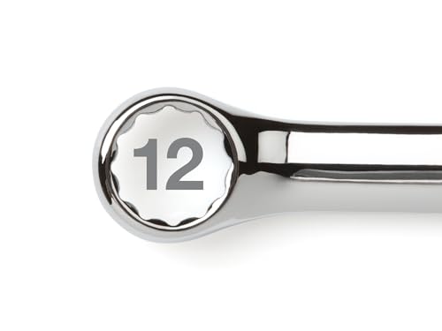 Image of TEKTON 9 /16 Inch Stubby Combination Wrench | 18048