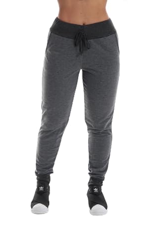 Calça Jogger de Moletom com Bolso Feminina