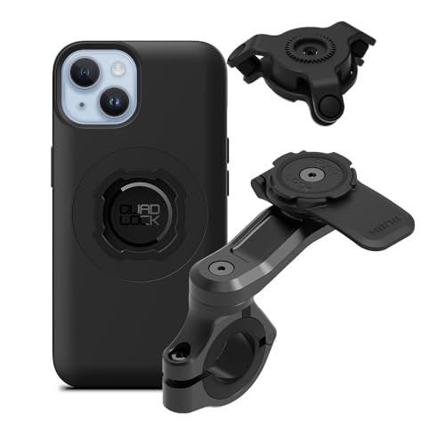 Quad Lock Motorcycle Handlebar Mount PRO Kit with Vibration Dampener ...