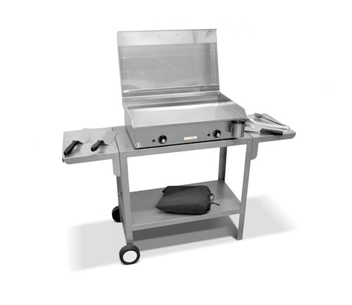 PLANCHAELEC Plancha Électrique NEO E-650 Inox 2400W 10 Personnes AVEC Odeon 650
