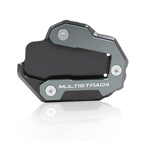 Pied du support côté stand moto ajustement plaque pour Ducati Multistrada 1200 GT