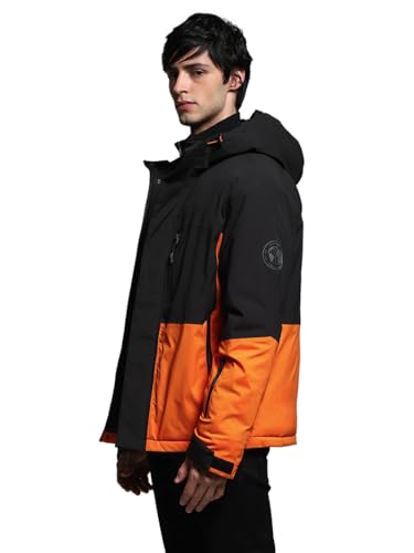Image of JACK & JONES Men's Polyester Standard Length A-Line Coat