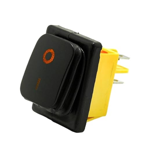 Interruptor basculante T85 estanco con LED verde de 30A para alta carga industrial 4