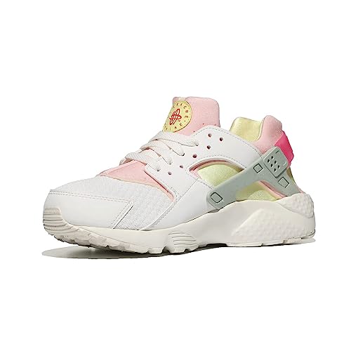 NIKE Air Huarache Run GS Running Trainers DR0163 Sneakers Chaussures (UK 4.5 us 5Y EU 37.5, Summit White Seafoam 100)