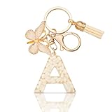 Photo Gallery morsunbela portachiavi lettera ragazza regalo portachiavi con lettera iniziale lettera farfalla portachiavi per donna donna, beige-a., s Photo Gallery morsunbela portachiavi lettera ragazza regalo portachiavi con lettera iniziale lettera farfalla portachiavi per donna donna, beige-a., s
