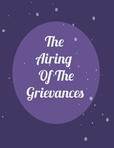 The Airing Of The Grievances: Christmas Notebook and Journal with Lined Pages
