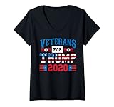 Photo Gallery donna veterani per trump 2020 - supporto veterinario militare trump maglietta con collo a v Photo Gallery donna veterani per trump 2020 - supporto veterinario militare trump maglietta con collo a v