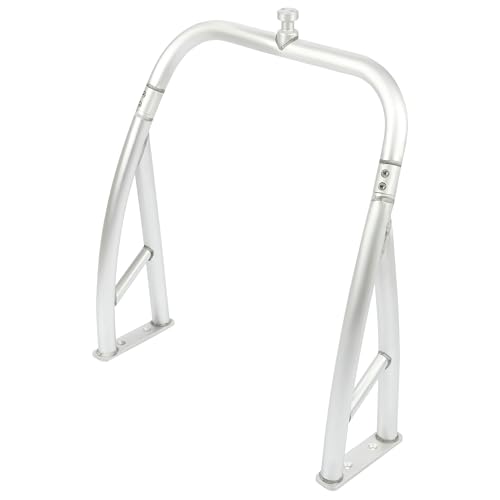 HECASA Aluminum Ski Tow Bar Width 43' Compatible with Pontoon Boats Outboard Motor Pylon Pole Rear Oxidation