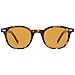 SOJOS Retro Square Sunglasses for Women Men Vintage Shades UV Protection Sunnies SJ2316, Leopard Frame/Orange Lens