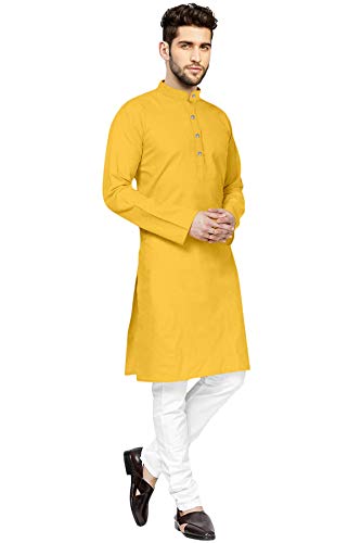 Image of Mens Casual Kurta Payjama Set Cotton