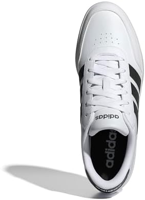 adidas BREAKNET 3.0 Erkek Ayakkabı Düşük Taban (Futbol Dışı), ftwr white/core black/ftwr white,41 1/3 - Görsel 7