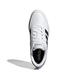 adidas Men's BREAKNET 3.0 Shoes, Cloud White/Core Black/Cloud White, 8 UK - Image 7