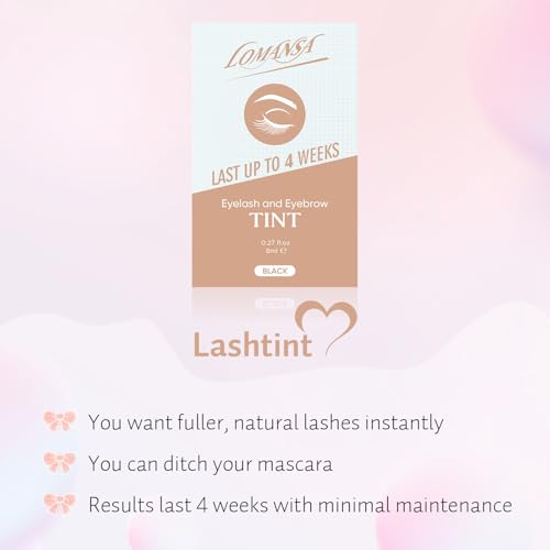 Lomansa Lash Color Kit Eyelash Color Set Black With Natural Effects Lasts 4 Weeks Easy To Use For Salon thumb #5