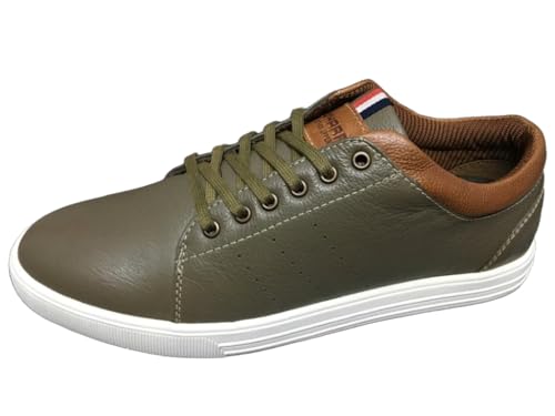 Image of WHARF Genuine Leather Sneaker Men's