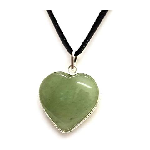 Astroghar Green Aventurine Heart Pendant Cover