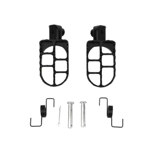Repose-Pieds Moto Robustes Solution Contre l'Usure des Pédales PW80 TW200 DL650