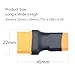 Aurorapath 4Pcs XT60 Female to XT90 Male Connector Converter, Adapter for RC Lipo Battery Charger Charging or XT60/XT90 Plugs Converting