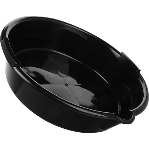Bandeja de drenaje para aceite SHINEOFI de gran capacidad en plastico negro