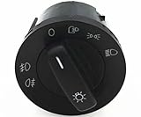 Schalter Hauptlicht Kompatibel Mit VW Für Golf VI 5K1 2008 2009 2010 2011 2012 Auto Automatischer Scheinwerfer-Steuerschalter Zubehör OE: 1Z0941431K