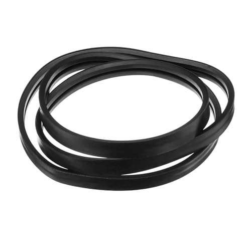 Image of uxcell 2 /A100 or 2 /4L1020 Banded V-Belt Classic Wrapped Rubber, 2 Banded /2 Ribs, A Profile, 100 inch(2540mm) Inside Circumference