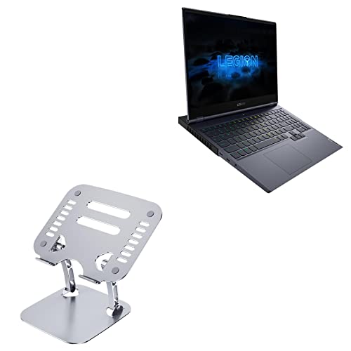 Base para portátil BoxWave ajustable metálica plateada