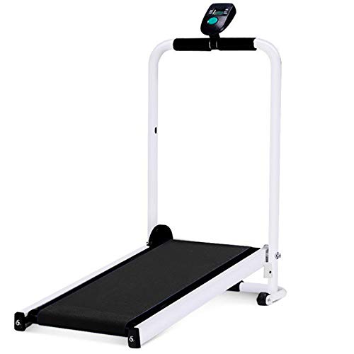 Image of Folding Treadmills Mechanical Walking Running Jogging Machine Fitness Exercise Incline for Home Weight Portable Space Saving