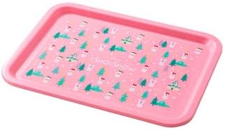 Amazon Co Jp スノーミッキー 19 ディズニークリスマス スノースノーのグッズ スーベニアトレー おみやげ 東京ディズニーリゾート ホーム キッチン