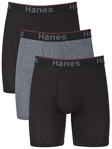 Hanes Men's Boxer Briefs (Pack of 3)