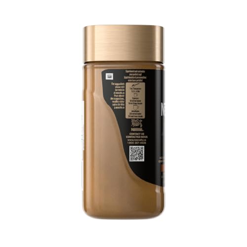 Image of NESCAFE Gold Espresso Instant Coffee, 200g /7.1 oz., {Imported from Canada}