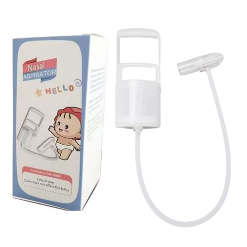 Zyntora Aspirador Nasal Para Bebés | Extractor Manual De Mocos Infantil - Limpiador Nasal Portátil Lavable Extraíble Para Alivio De Congestión En Hogar Y Viajes