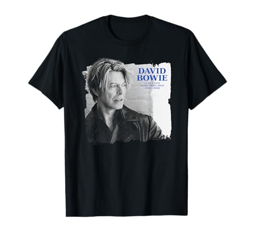 David Bowie Je ne Peux Pas Tout Donner 2002-2016 T-Shirt